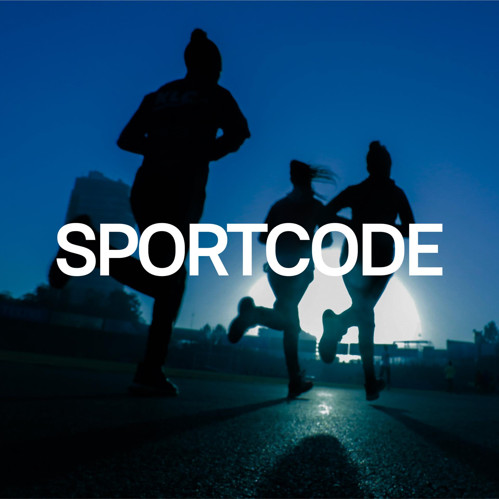 SPORTCODE. Нейминг для агентства спортивного продакшена.