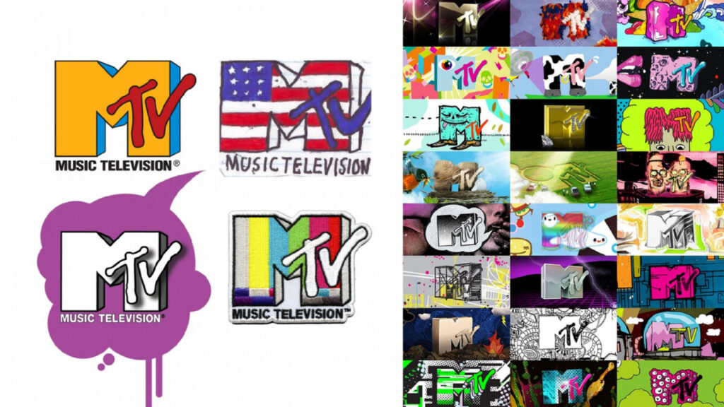 Логотип MTV. 